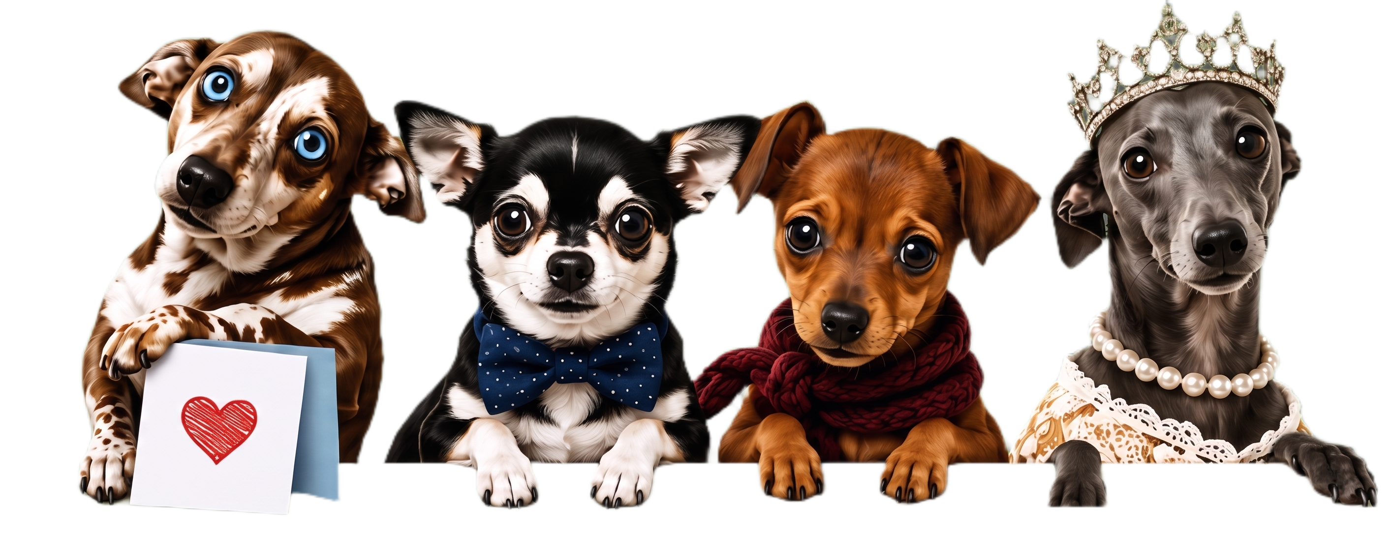 Lola, Lucci, Dori and Carla — the Atta Card pack